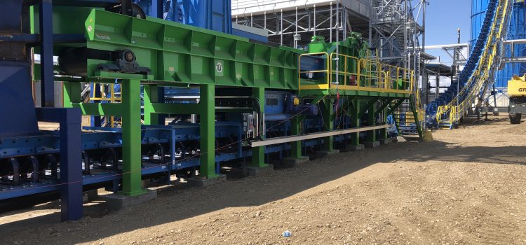 MLTC Bioenergy Centre: Saskatchewan An image of the Rawlings Horozontal Grinding System at the MLCT Bioenergy Plant in Saskatchewan