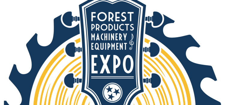 Forest Products Expo 2025 -Nashville Large Blue and Yellow logo for the Forest Products Expo in August 2025